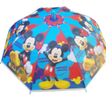 Cartoon-themed-kids-Green-umbrella