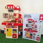 48 pieces kitchen play set for boys and girls with sound and lights