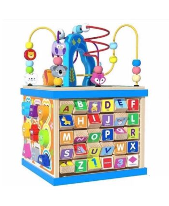 Wooden Activity Toy Cube