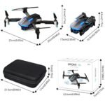 Drone with Dual Camera, 4K HD FPV Camera Drone for Kids and Adults