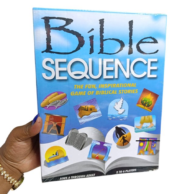 Bible Sequence Board Game – Fun & Educational Biblical Story Game for All Ages