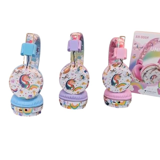 Kids Unicorn Wireless Headphones – Colorful, Comfortable & Volume-Safe