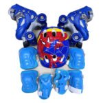 Quad-skates-in-Skating-shoe–Soft-helmet–Guards