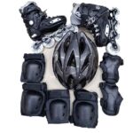 Hard boot with rubber wheels Hard Red Helmet