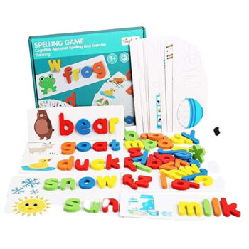 Kids Alphabet Spelling Game Educational Word Learning Toy for Ages 3+